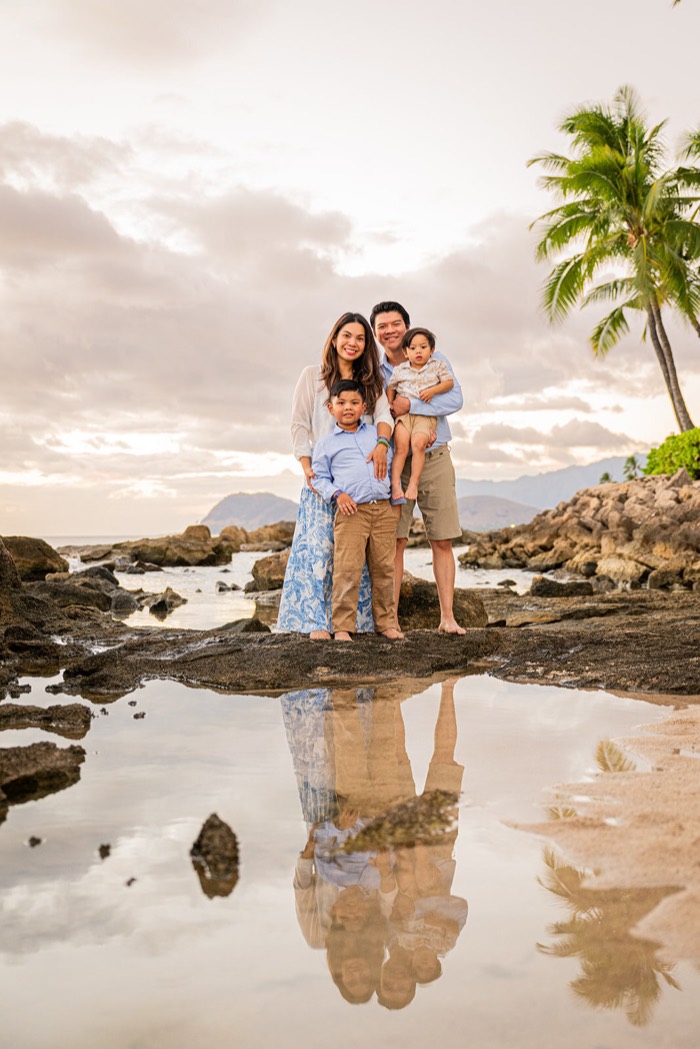 Family photo session in Ko Olina