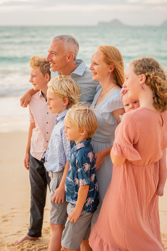 Family photo session in Waikiki & Honolulu
